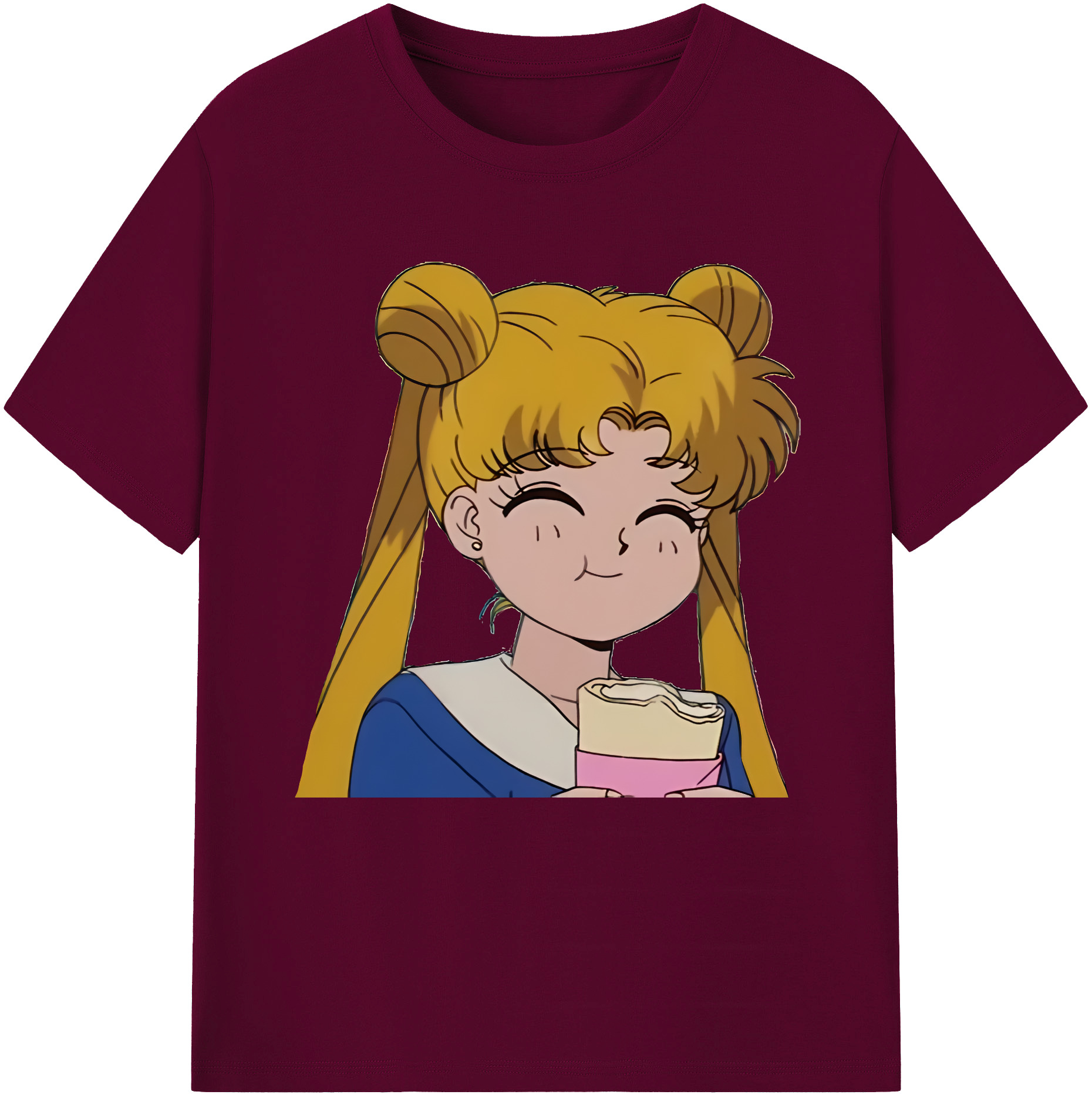 （画像用） 美少女戦士セーラームーン 愛野 美奈子 あいの みなこ Sailor Moon Aino Minako レディースカジュアルプリントTシャツ（綿100％）